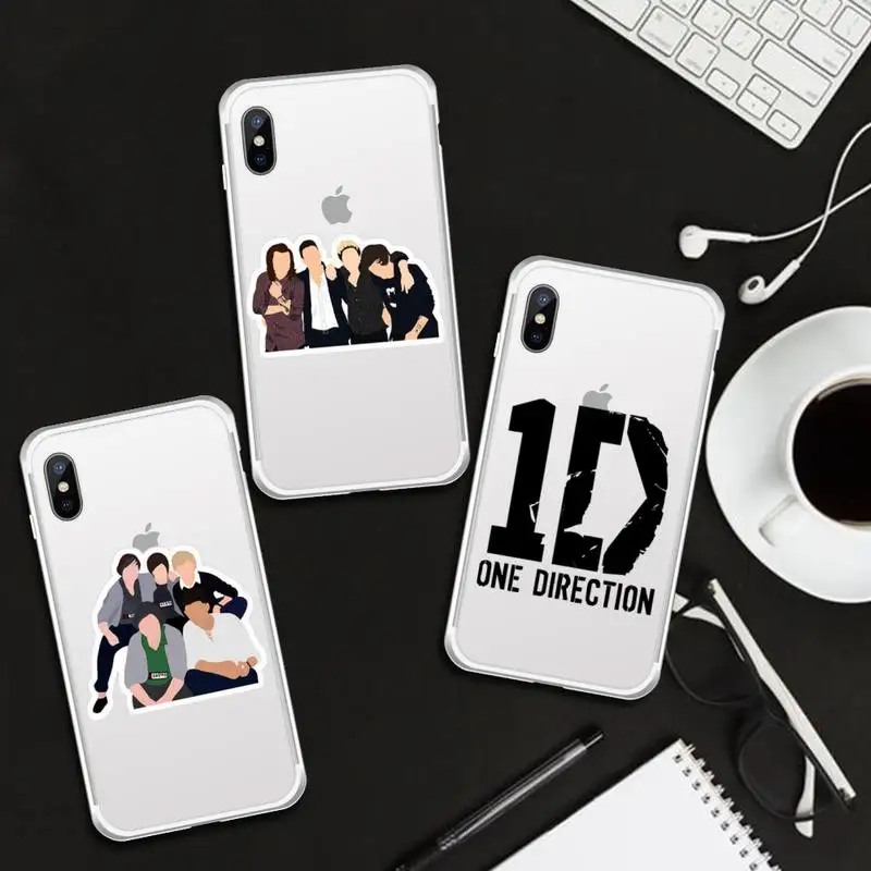 

One Direction Louis Tomlinson Phone Case Transparent for iPhone 6 7 8 11 12 s mini pro X XS XR MAX Plus cover funda shell