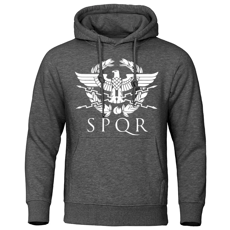 Spqr Римский спортивный костюм-Гладиатор Императорский осенний мужской модный худи Повседневный стиль толстовки Harajuku пуловер уличная орла Топы