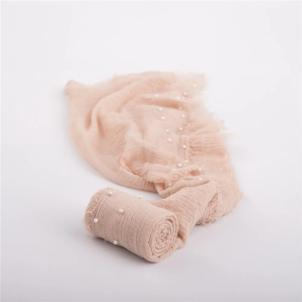 Реквизит для фотосъемки новорожденных Детская летняя хлопковая льняная накидка