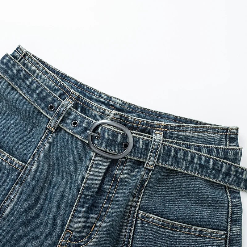 Джинсы SEMIR женские с высокой талией элегантные свободные штаны длинные тонкие