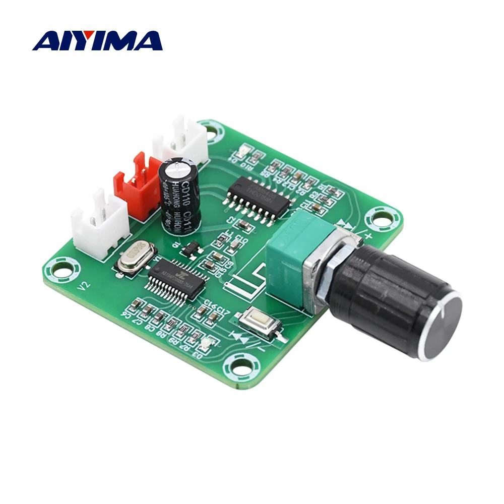 AIYIMA PAM8403 Bluetooth 5 0 усилитель мощности аудио Плата 5Wx2 стерео 2 Мини DIY беспроводной