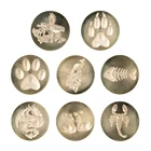 Ретро 3D с изображением животных и текстом, герметизирующий материал заменить Медь головка Печать ремесло декоративные уплотнения сургучная печать головка штемпеля свадебный подарок