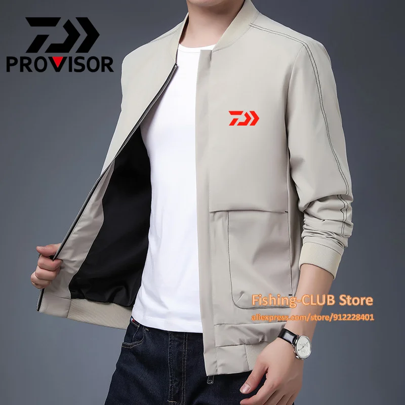 Осень 2022 Куртка для рыбалки тонкая Мужская дышащая рубашка быстросохнущее