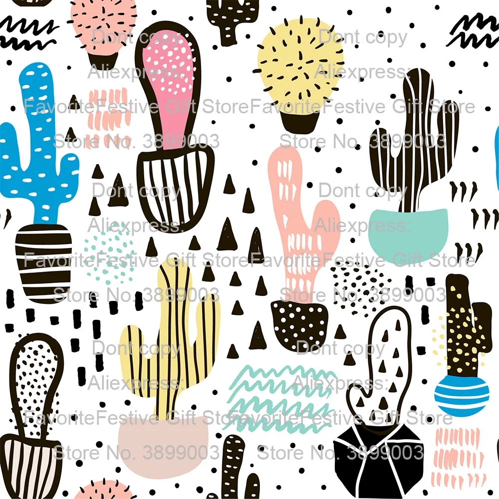 

Western Flowers White Succulent Floral Cactus Cacti Printed on Petal Signature Cotton Fabric by The Yard Sewing Quilting