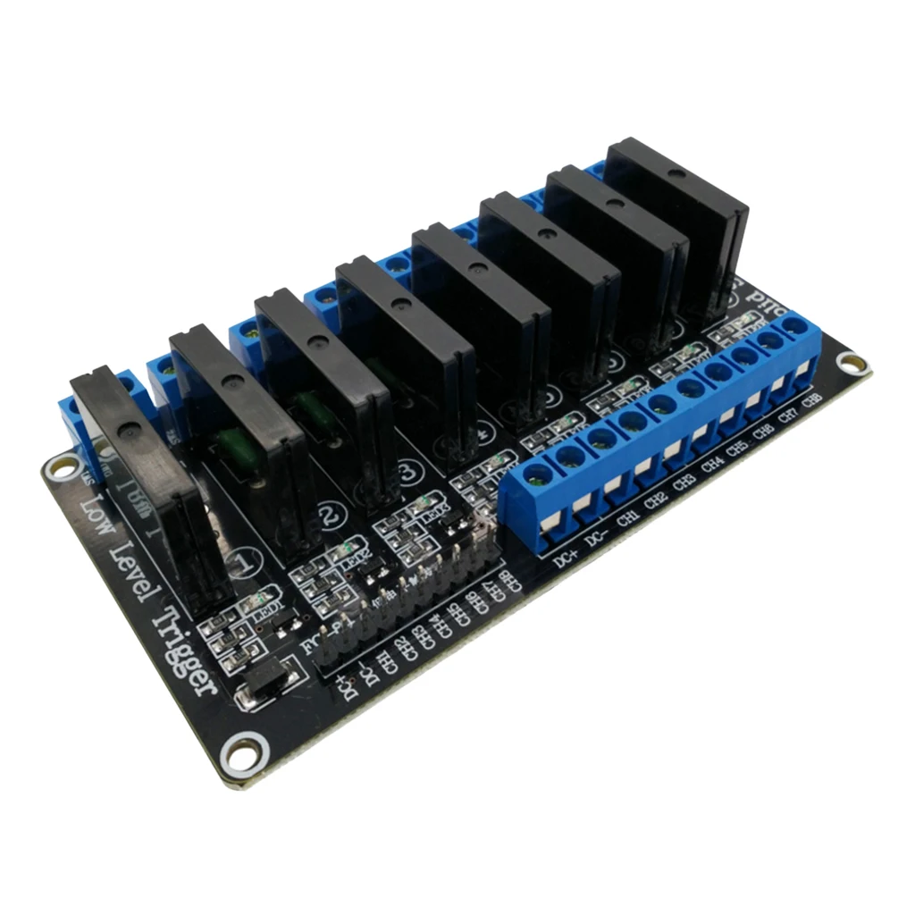 DC 24V вход 8 CH G3MB 202P твердотельный релейный модуль низкий уровень триггера
