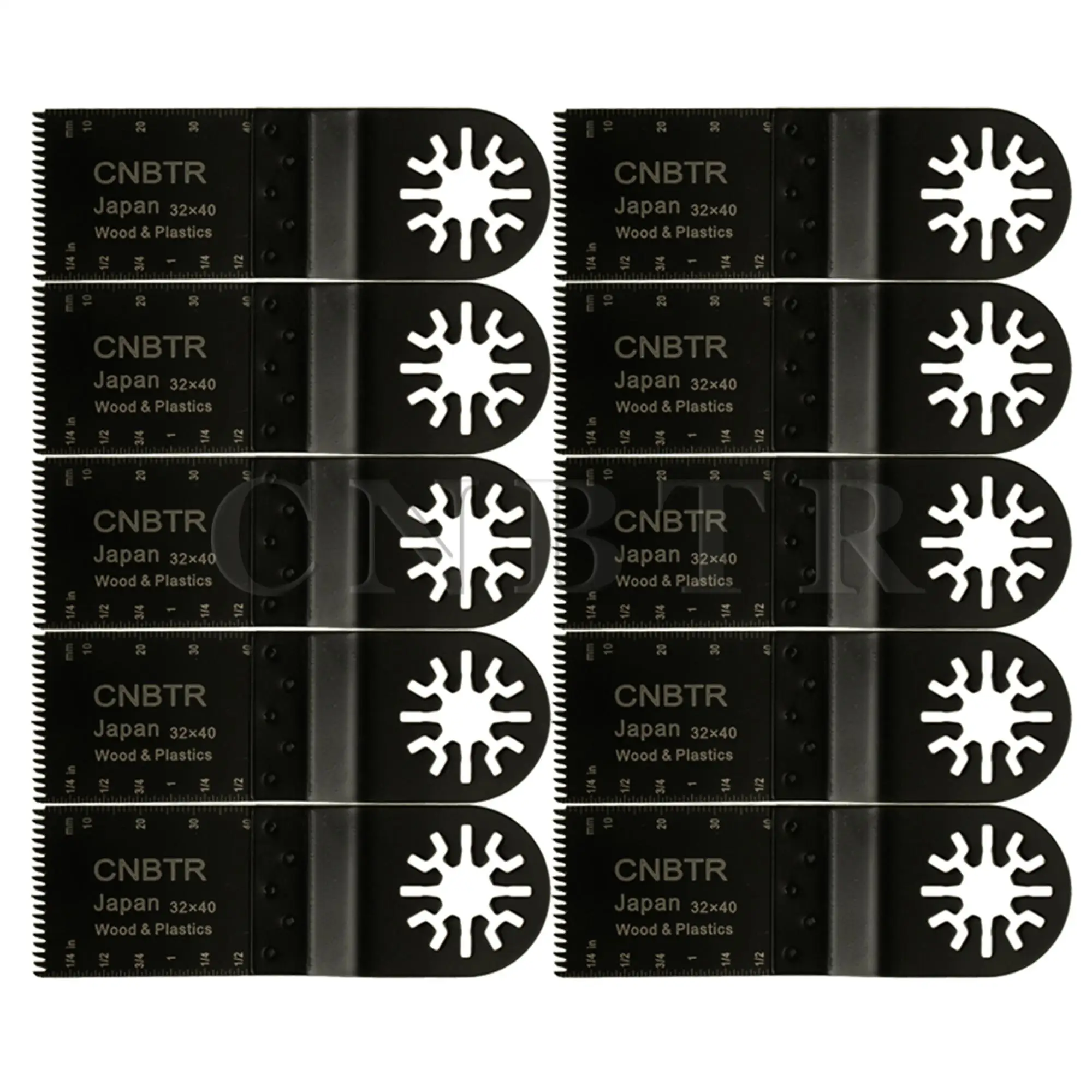 10 шт., универсальные японские зубья 32x40 мм