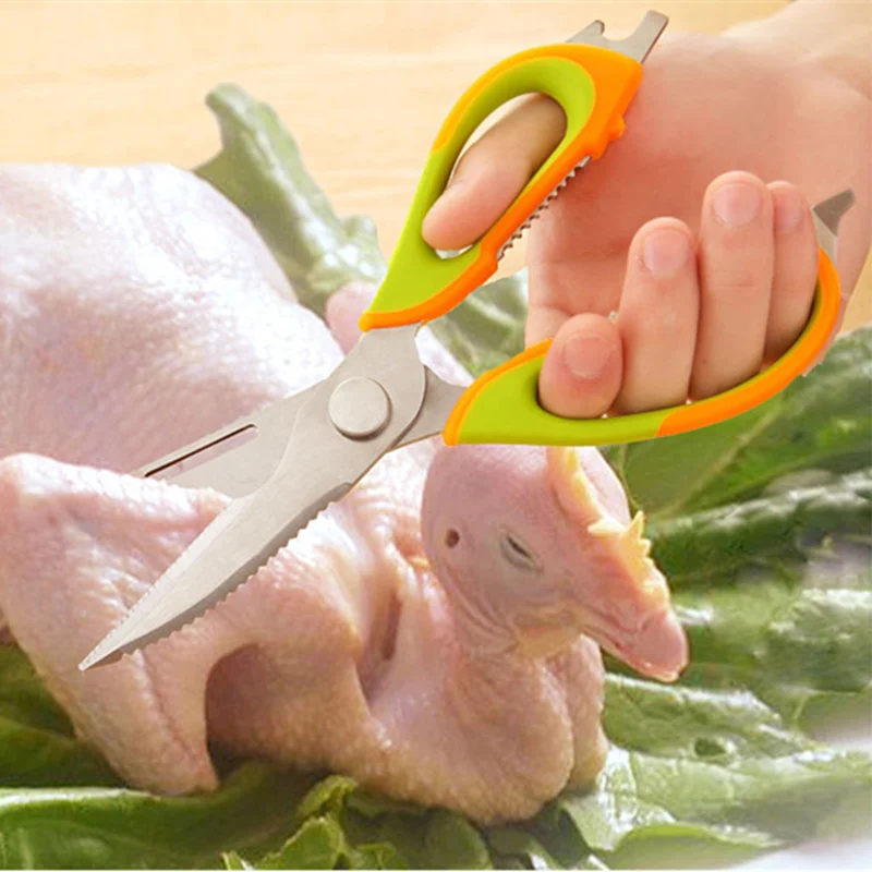 Кухонные ножницы из нержавеющей стали высокого качества нож для резки курицы