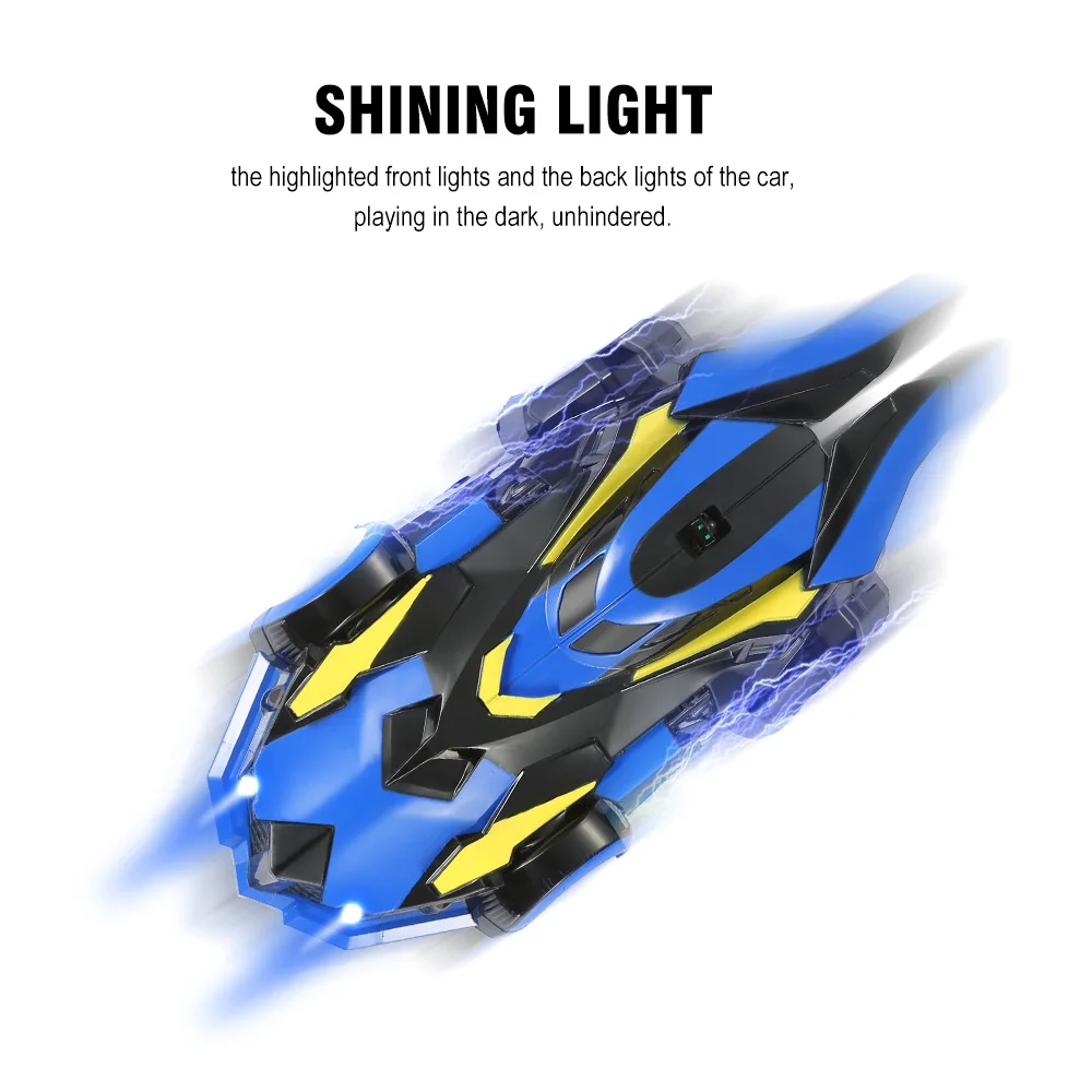 Радиоуправляемая машина для скалолазания по стене антигравитационный гоночный