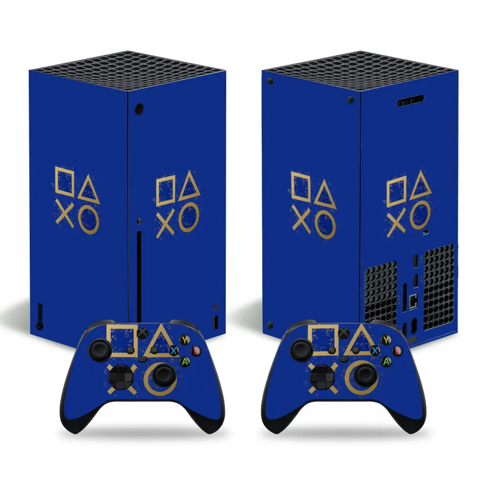 

Новый дизайн символа для Xbox серии X наклейка для Xbox серии X ПВХ скины для Xbox серии X виниловая наклейка