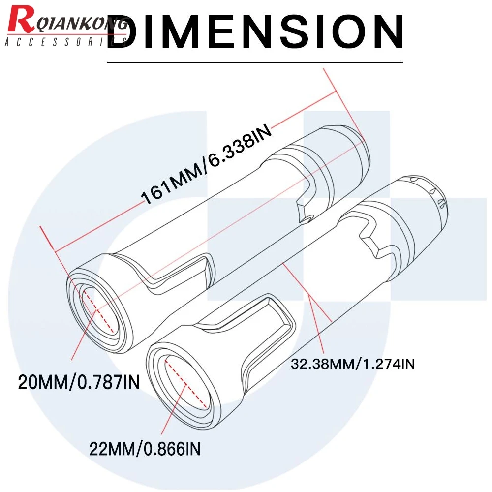 

7/8" 22mm Motorcycle 790 125 2020 2019 2018 Handlebar Grips Ends Bar End Slider Plug For 125 200 250 690 R 790