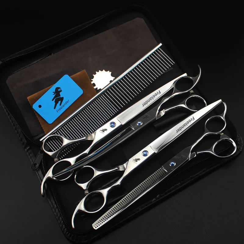 Набор ножниц для стрижки домашних животных профессиональные стальные ножницы 8 0