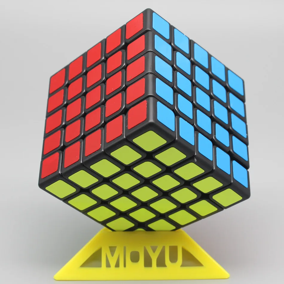 Кубик Рубика Moyu Meilong 5x5 Magic Cube 62 мм Размер без наклейки 5x5x5 Cubo Magico WCA Конкурс