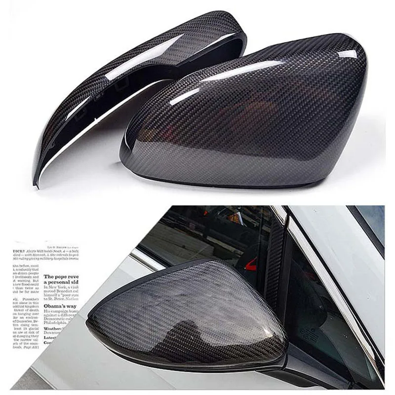 Зеркало заднего вида из углеродного волокна для VolksWagen CC 2011 2017|view mirror|mirror cover for