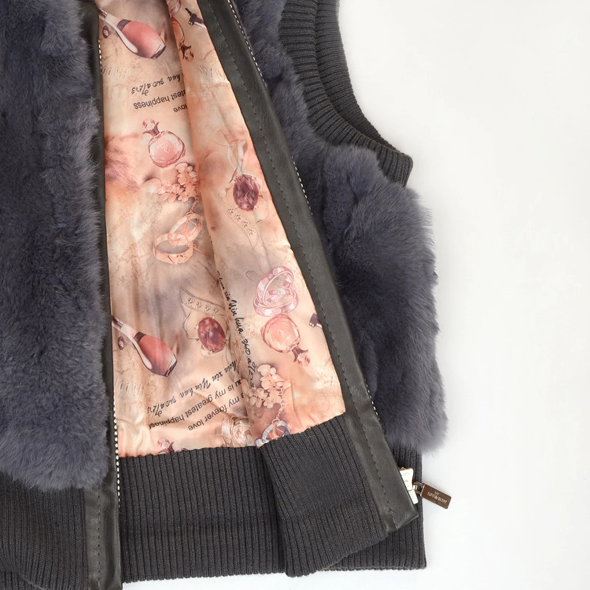 Rex rabbit fur girls vest female autumn warmth male fur vest Boys winter waistcoat vest child jacket fur