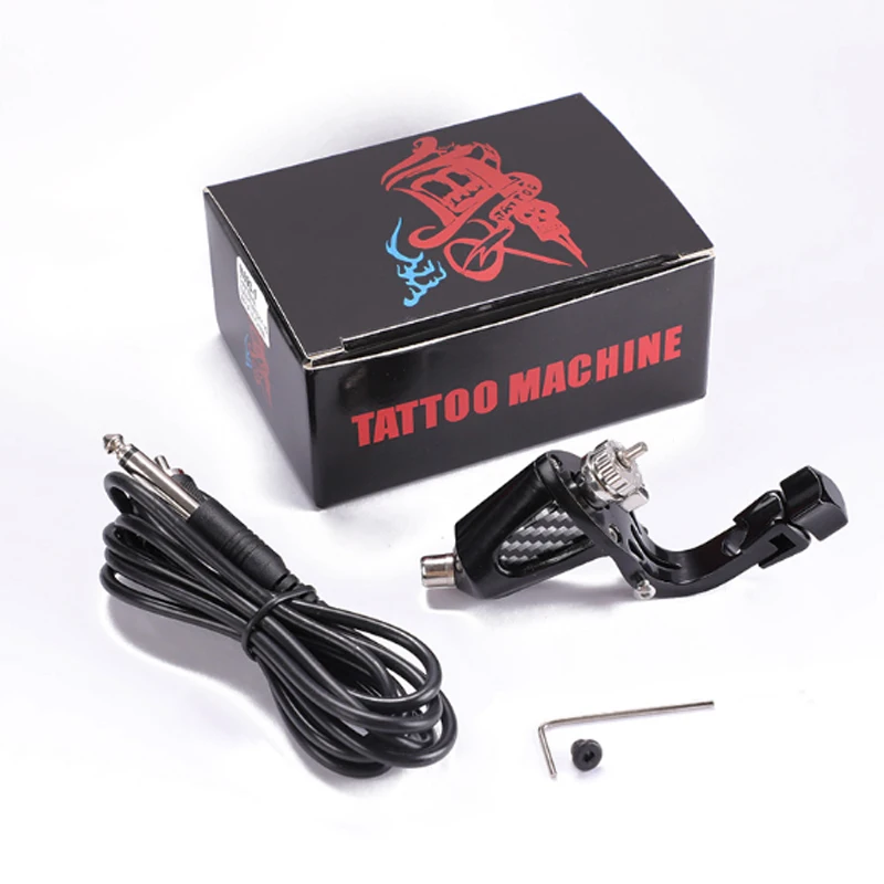 

KIME Tattoo Rotary Machine Tattoo Machine RCA Jack Adjustable Stroke Powerful Motor Tattoo Supplies For Tattoo Artist Body Art