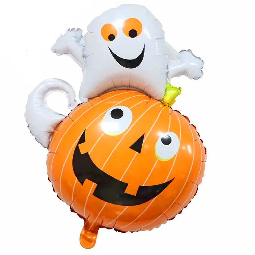 

Halloween Foil Balloons Skull Bat Balloon Happy Birthday Wedding Costume Decorations Anniversaire Spoof Balloon Party Supplies