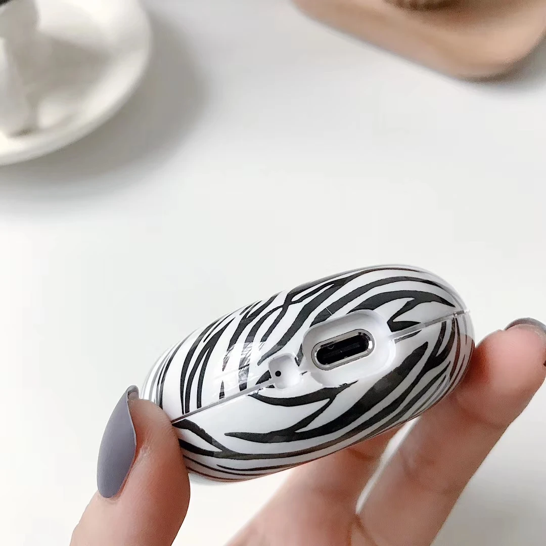 

Fashion Leopard Earphone Case for Huawei Freebuds 3 Case Smooth Hard PC Protective Funda for Huawei Freebuds 3 Pro Headset Cover