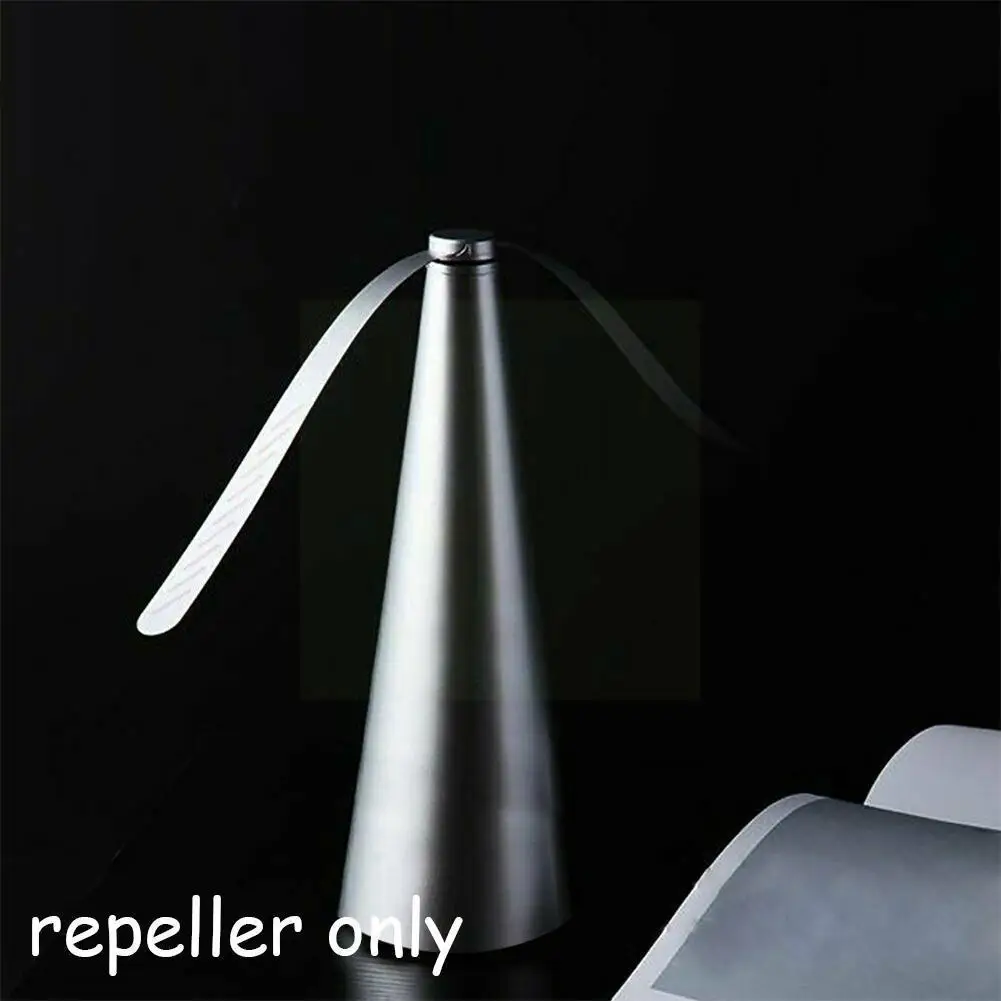 

Fan Blade Automatic Fly Repellent Fly Trap Ultra-quiet Fan and Fly Camping Wild Repellent Repellent Outdoor Mosquito L8E6