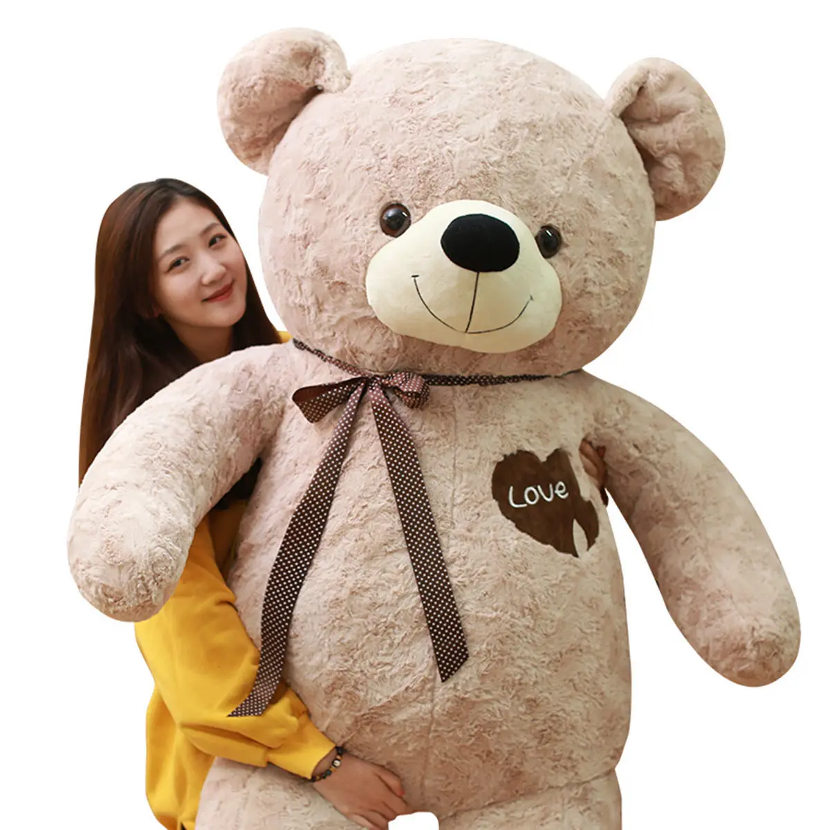 

Kawaii Big teddy bear Sleeping Pillows Soft Stuffed Animals Plush Toys for Children Kids Gift valentines day gift