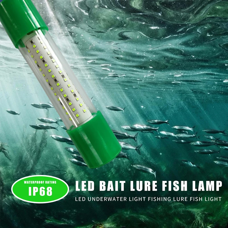 Подводный погружной светильник для рыбалки светодиодный в 90 Вт | Освещение