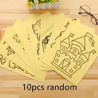 Набор для рисования по методике Монтессори, 10 шт., цветной песок, игрушки, поделки детский стол для творчества, подарки для девочек