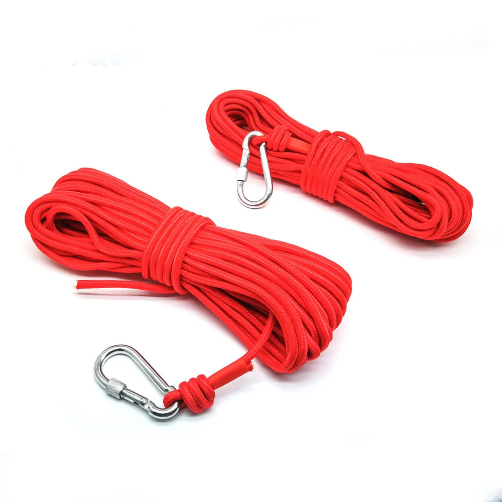 New 20/10M Random Color Rope Fishing Magnetic Suitable For Deep Sea Salvage Strong Search Pot | Обустройство дома