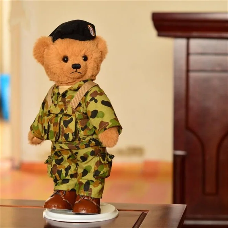 Высокое качество 28 см Nilitary плюшевый мишка плюшевые игрушки мягкие животные Playmate