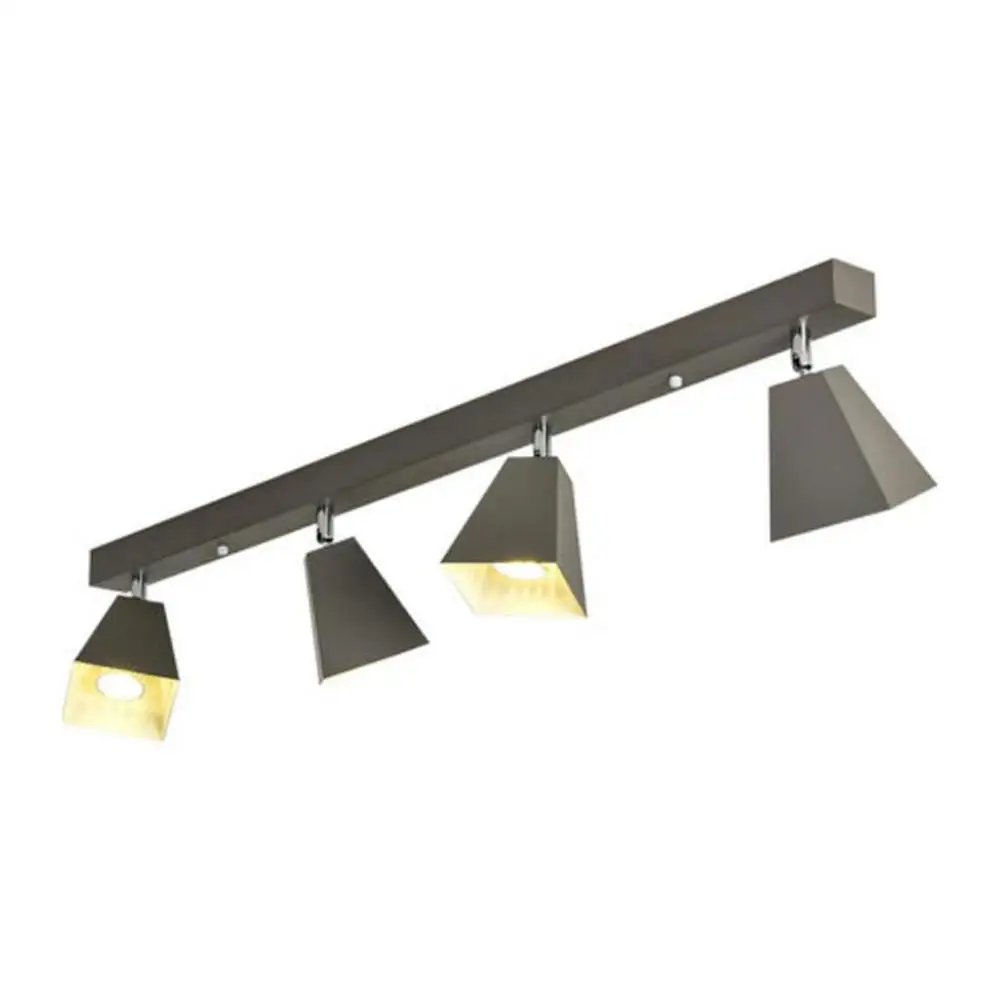 Промышленный черный белый серый зеленый светодиодный потолочный светильник s 2 3 4