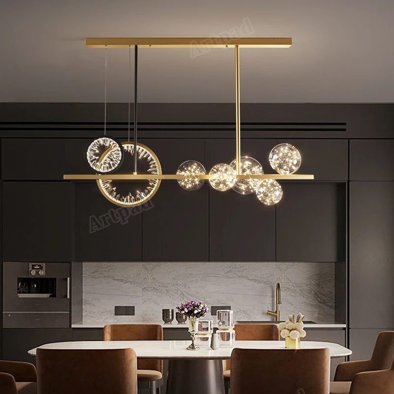 Новинка 2022 современная роскошная Потолочная люстра светодиодная лампа из