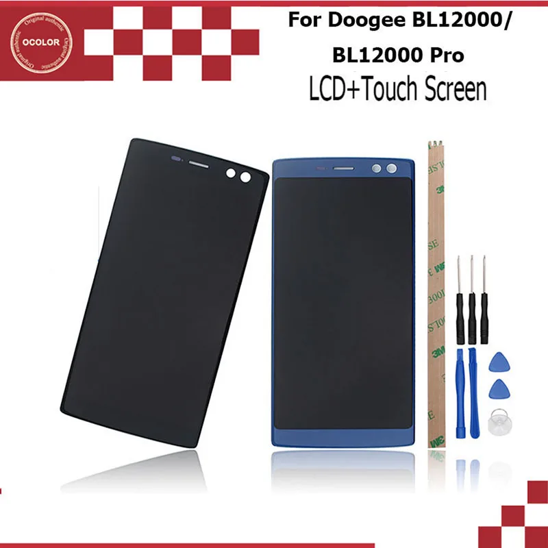 ЖК дисплей ocolor Для Doogee BL12000 Pro аксессуар для сенсорного экрана с инструментами +