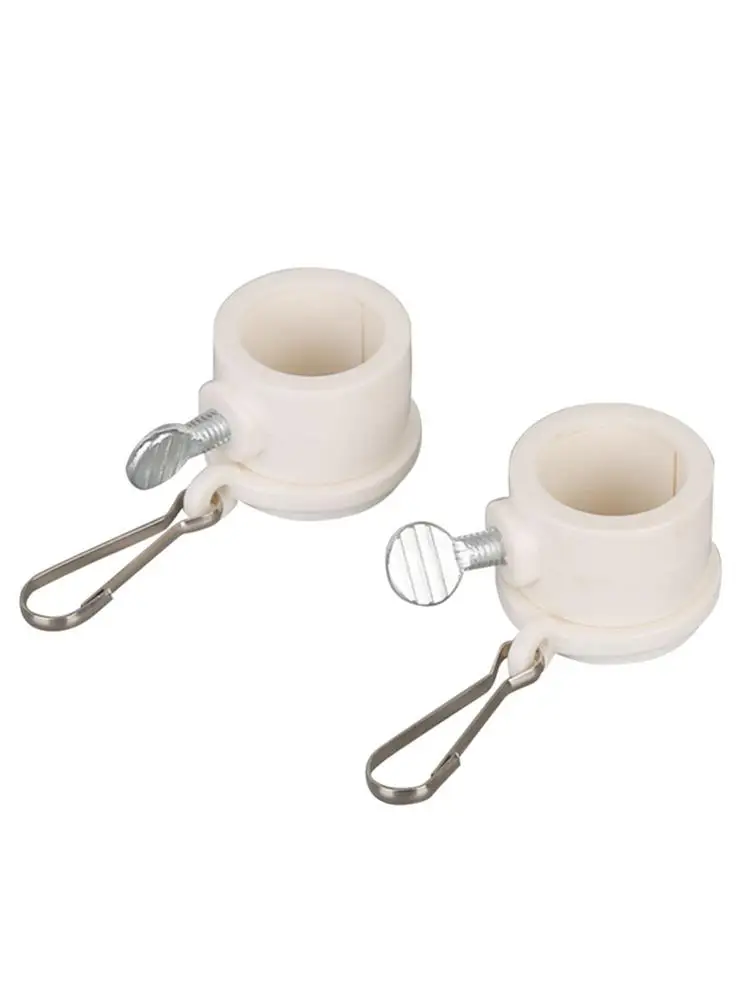 Набор из 2 пластиковых колец для флагштока с фиксированной вешалкой вращающееся