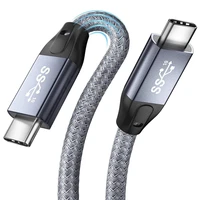 usb c gen 2 cable 2 pack usebean 100w 5a usb power delivery pd usb 3 1 type c fast charging braided compatible