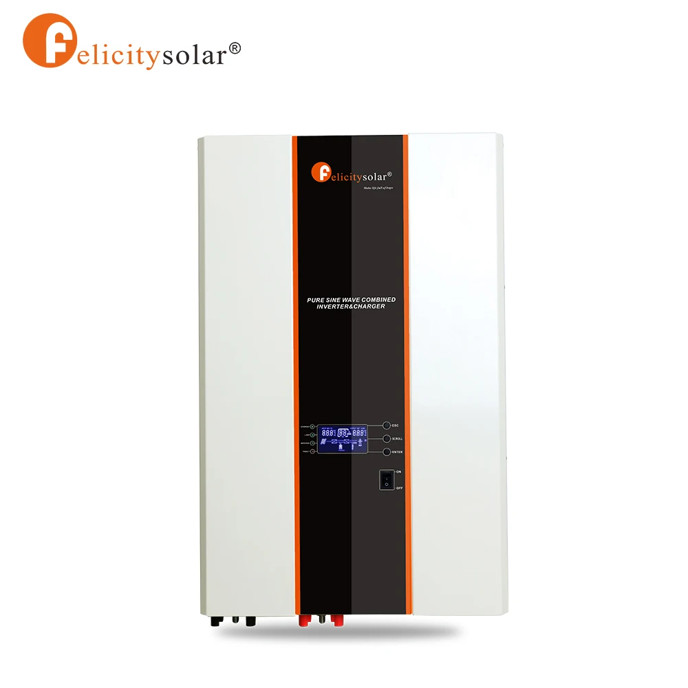 

10kva 48v high power pure sine wave inverter with AC charger built in 120A MPPT solar charger controller