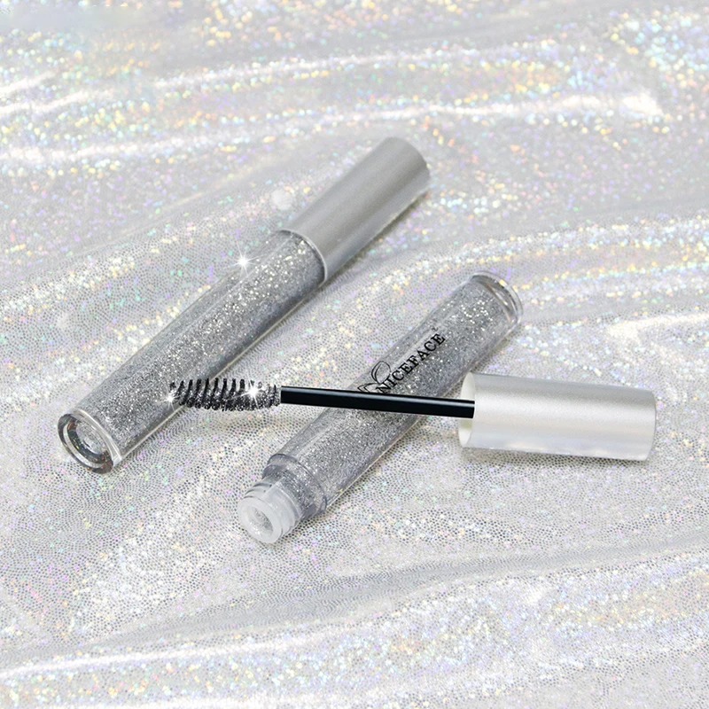 

Fine Eyelash Brush Mascara Rhinestone Waterproof Curling Not Smudges Fine Mascara