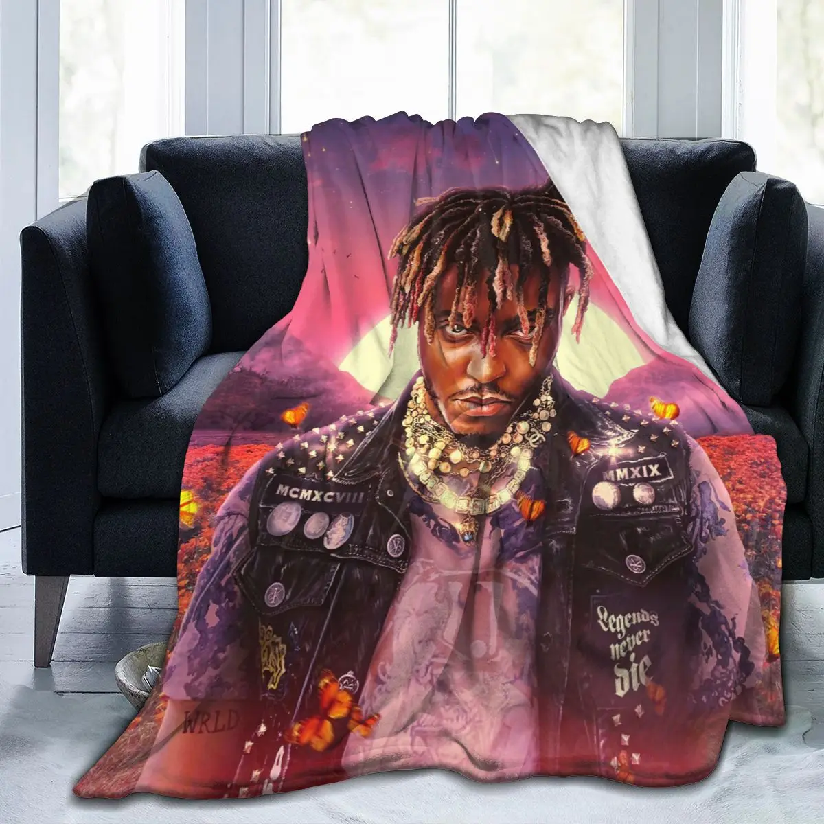 

Ultra Soft Sofa Blanket Cover Blanket Cartoon Cartoon Bedding Flannel plied Sofa Bedroom Decor for Children and Adults 69