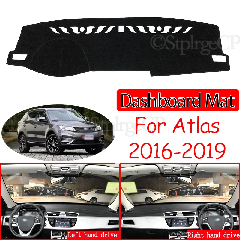 

for Geely Atlas Boyue Emgrand X7 Sport 2016 2017 2018 2019 Anti-Slip Mat Dashboard Cover Sunshade Dashmat Protect Accessories
