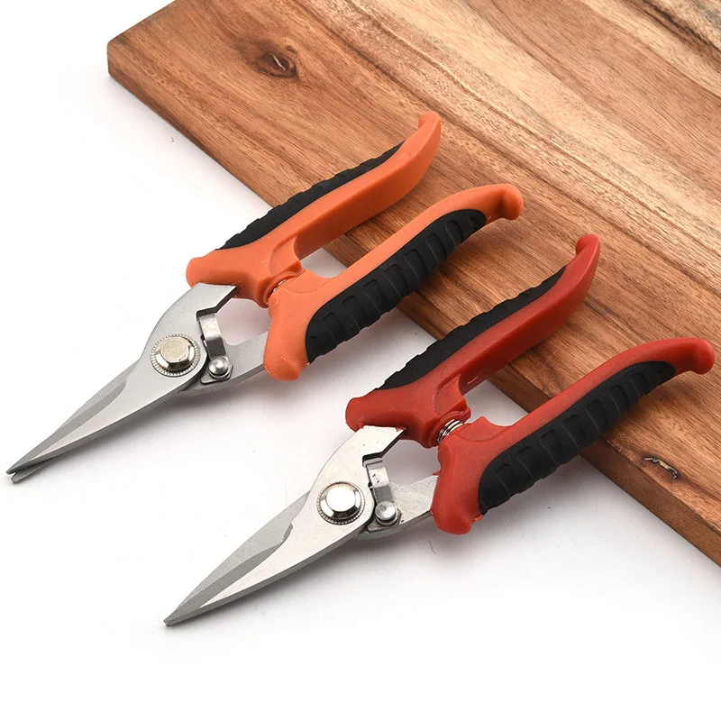 

Multifunction Metal Scissors Cable Stripping Shears Stainless Steel Electrician Tool Home Multifunctional Iron Cable Stripper