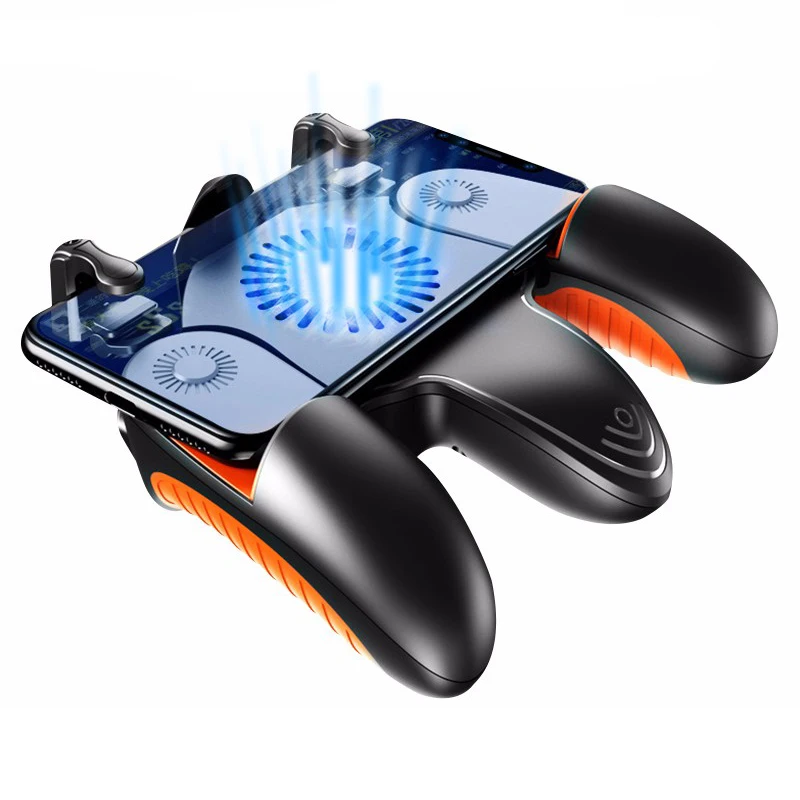 for PUBG Game Controller Gamepad Trigger Button Cooling Fan Joystick IOS Android Phone | Электроника