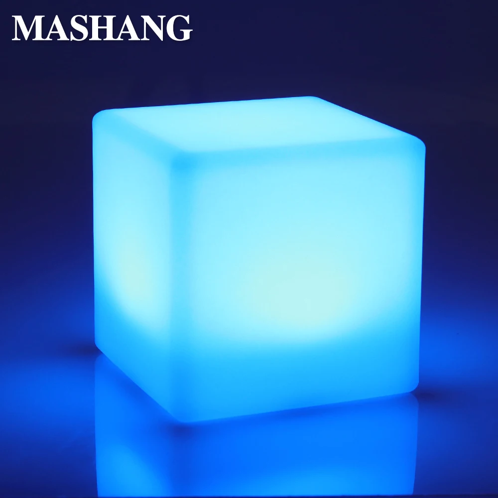 Светодиодный ночник RGB 3D домашняя настольная лампа цветов с Usb-зарядкой и пультом