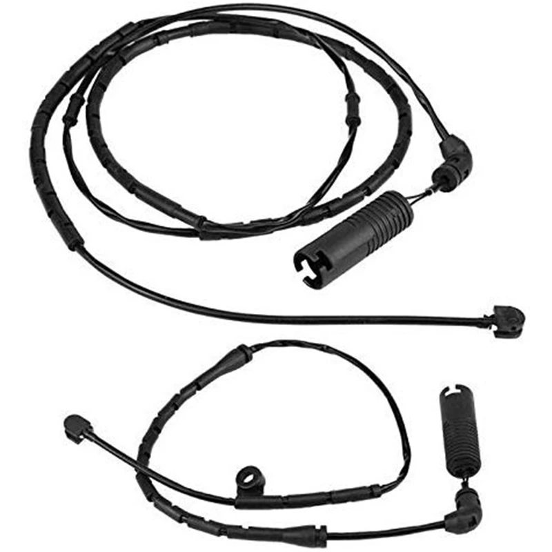 2 шт. передние и задние дисковые Тормозные колодки износа сенсор 34351164371 для BMW 3