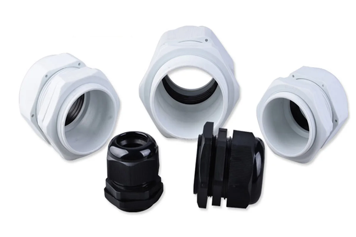 5PCS IP68 PG9 PG11 PG13.5 PG16 PG19 3-15MM Waterproof Nylon Cable Gland Gasket Plastic Connector | Обустройство дома