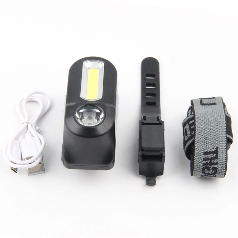 

6 Modes USB Rechargeable Hiking Camping Fishing Torch XPE COB LED Headlights for Outdoor Camping Night Fishing