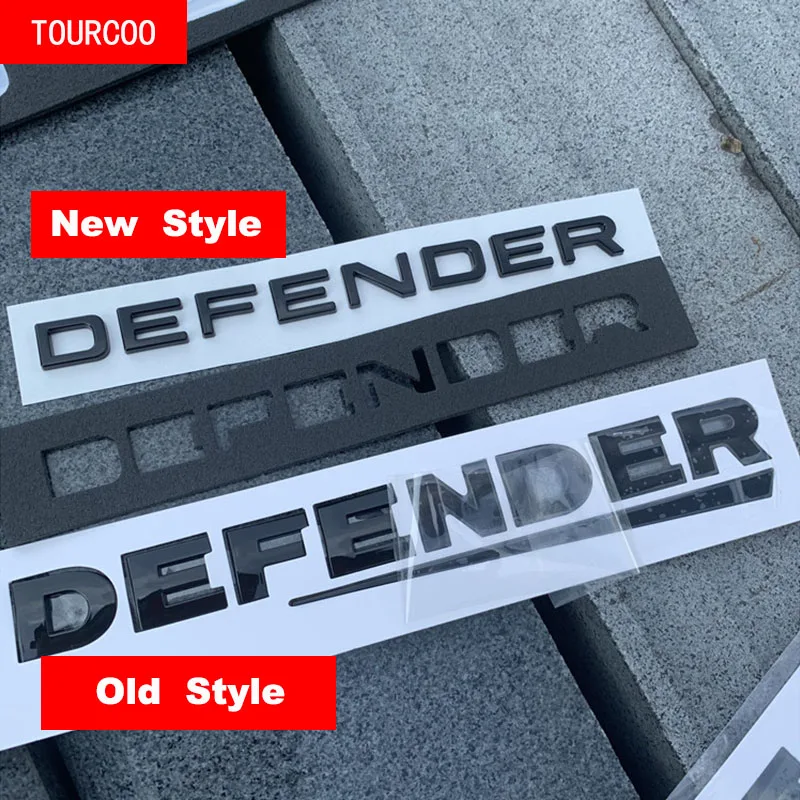 

For Land Rover Defender 90 110 2020-2021 Car Refitting Decor Accessories Newest Trunk Tailgate Sign Modification