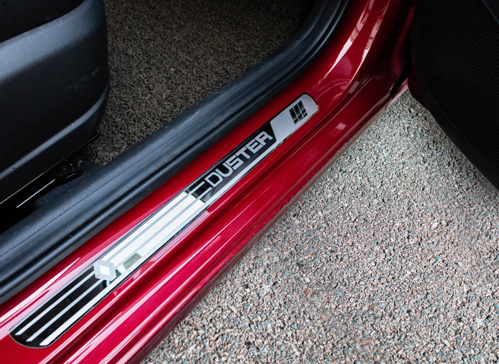 Накладка для дверных порогов из нержавеющей стали подходит RENAULT DUSTER 2010 2019|duster|duster