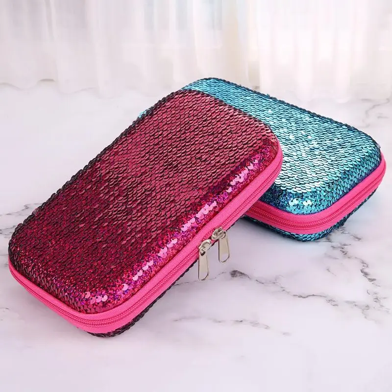 EVA студенческий чехол-карандаш с блестками для девочек, многофункциональная большая емкость, сумка для ручек, детский подарок, школьные канцелярские принадлежности C26