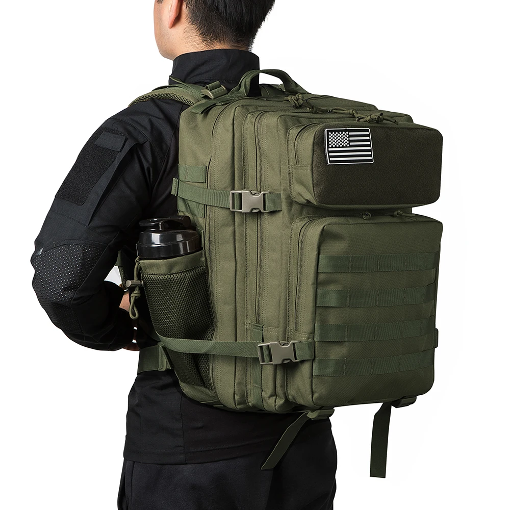 للبيع 50L العسكرية التكتيكية على ظهره الحقائب العسكرية الصيد مول على ظهره الصالة الرياضية للنساء/الرجال EDC في الهواء الطلق المشي لمسافات طويلة الظه...