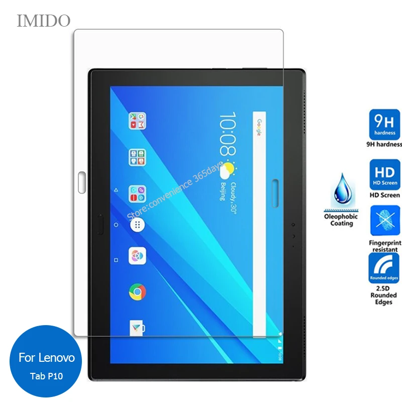 

For Lenovo Tab P10 TB-X705F Tempered Glass Screen Protector 9h Safety Protective Film on TabP10 P 10 TB-X705L TB X705L X 705L