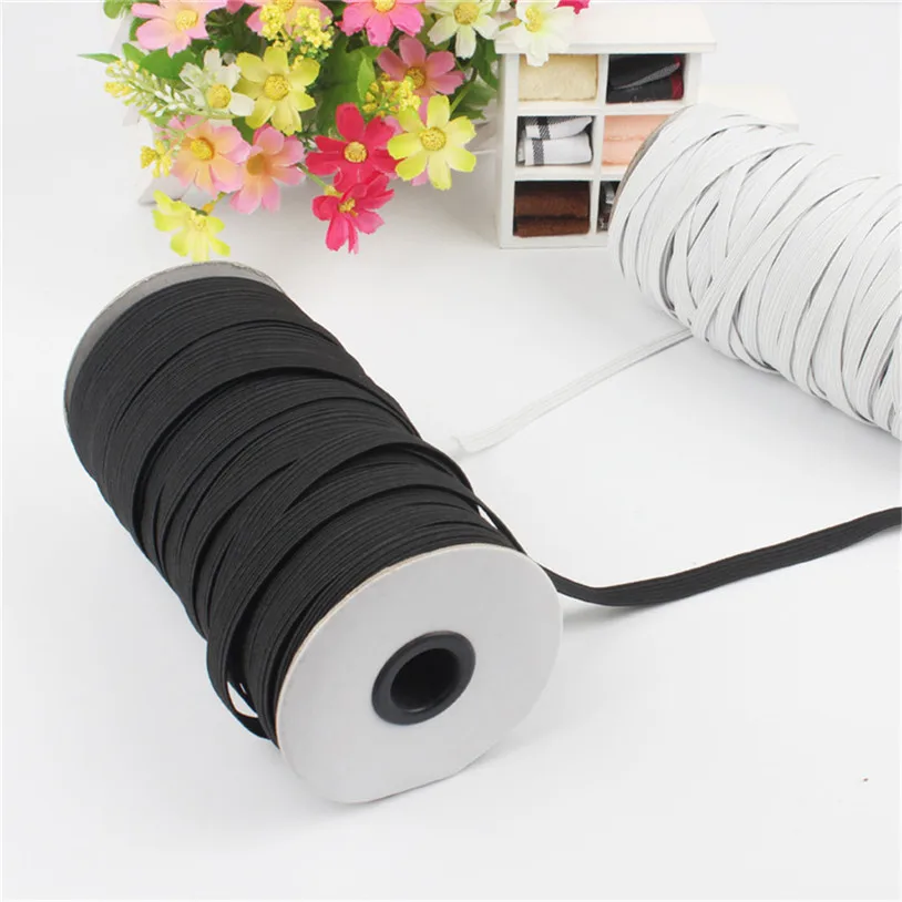 109 ярдов Длина 1/8 дюйма Ширина плетеная эластичная лента эластичный шнур Тяжелая