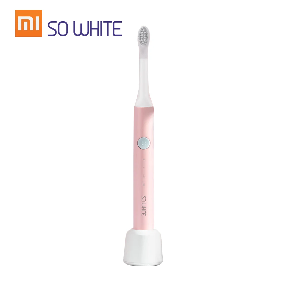 Слоновая кость SOOCAS(PINGJING) EX3 звуковая зубная щетка электрическая Xiaomi Mijia зубная щетка Ультра звуковая USB перезаряжаемая Глубокая чистка Водонепроницаемая IPX7 - Цвет: Слоновая кость