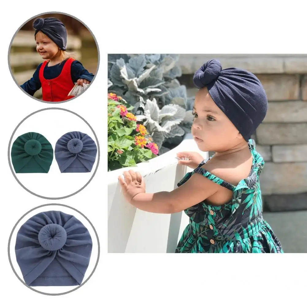 

Высококачественная детская шапочка, износостойкая однотонная стандартная шапочка унисекс для младенцев